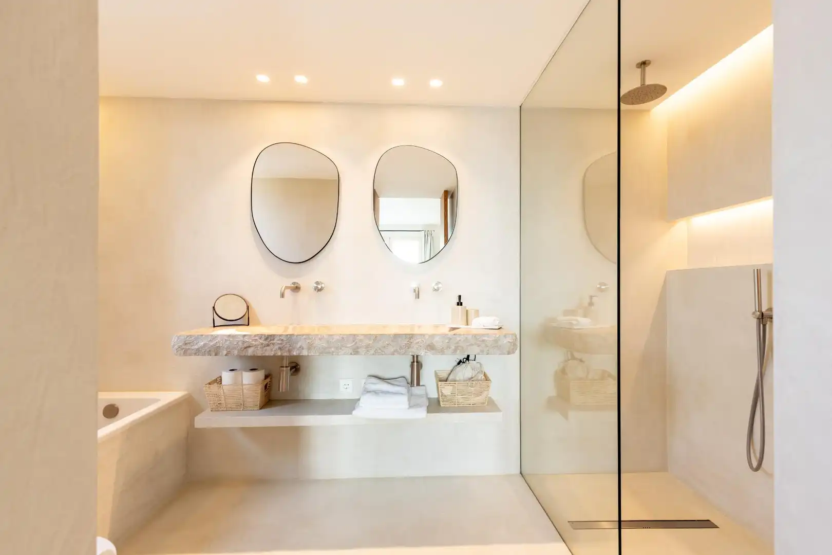 Baño de Casa o chalet en venta en Búger con Aire acondicionado, Calefacción y Jardín privado