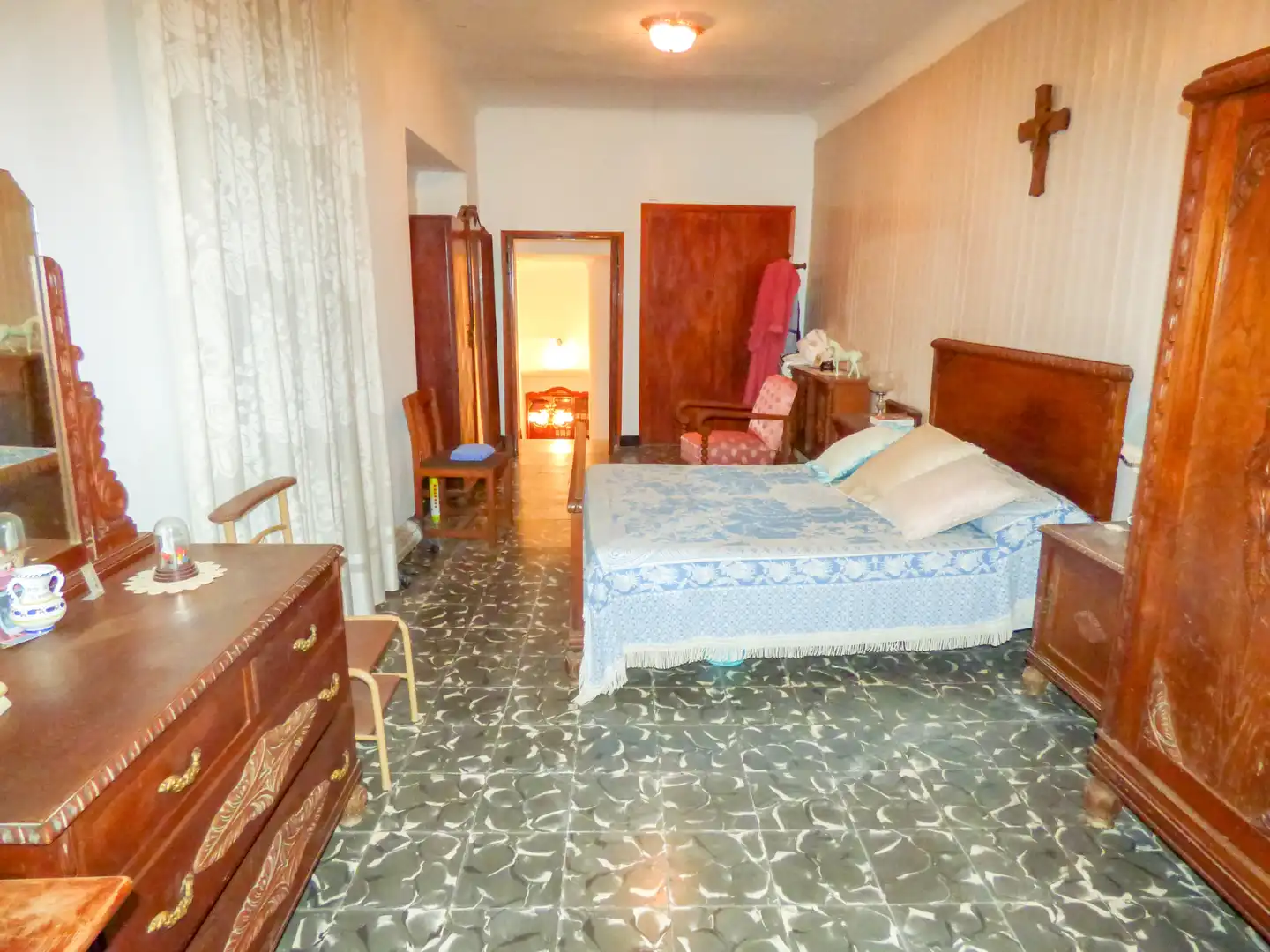 Dormitori de Casa adosada en venda en Sagra amb Jardí privat i Terrassa