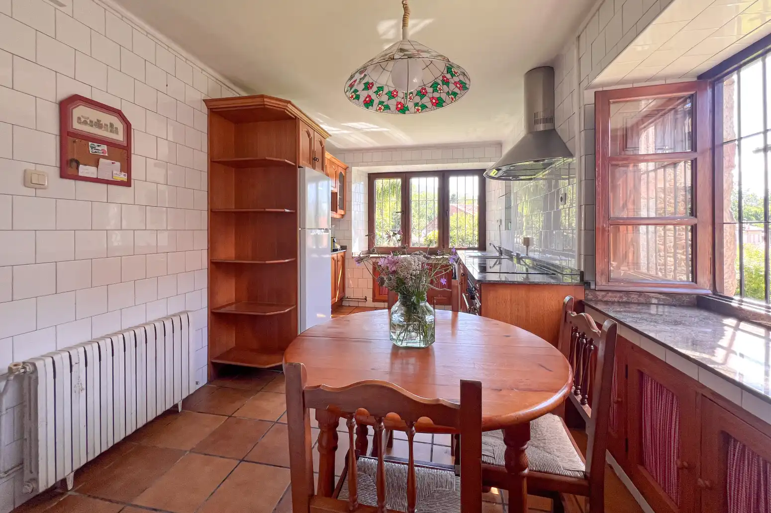 Cocina de Casa o chalet en venta en Mazcuerras con Calefacción, Jardín privado y Parquet
