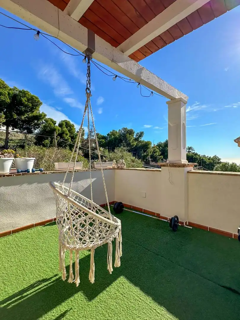Terrasse von Einfamilien-Reihenhaus zum Verkauf in Salobreña mit Terrasse und Schwimmbad