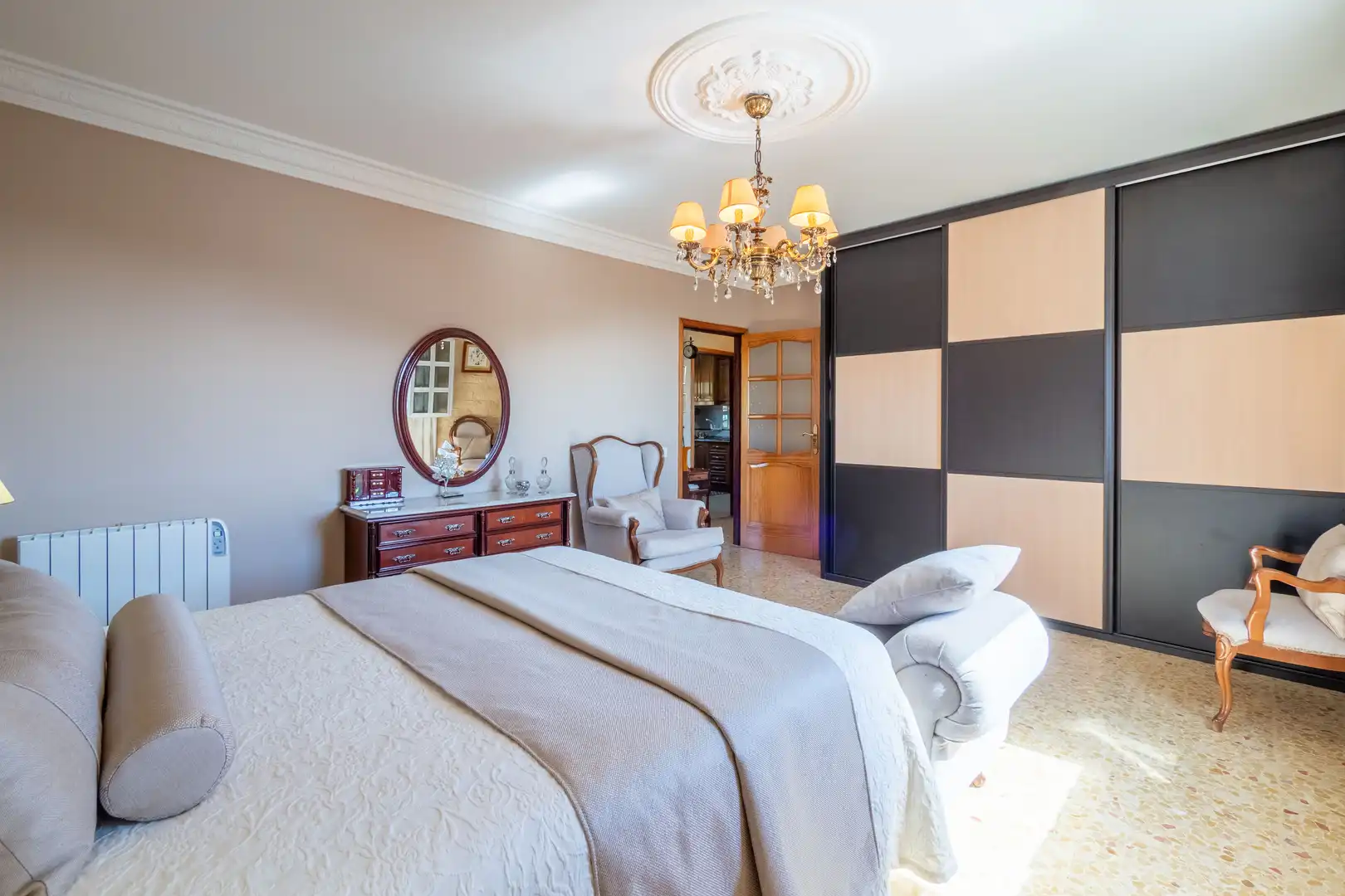 Dormitori de Casa o xalet en venda en Vega de San Mateo amb Calefacció, Jardí privat i Terrassa