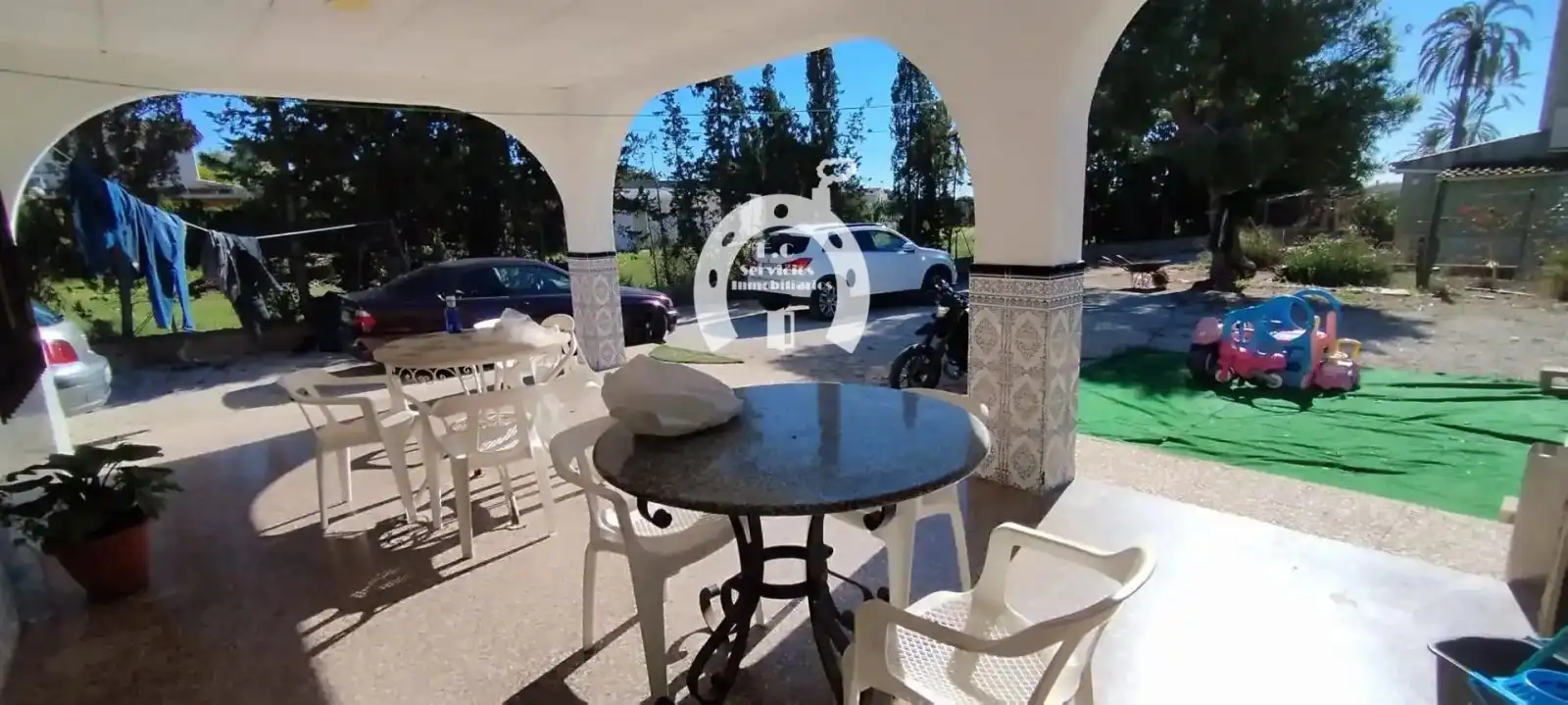Terrassa de Casa o xalet en venda en Elche / Elx amb Jardí privat, Terrassa i Traster