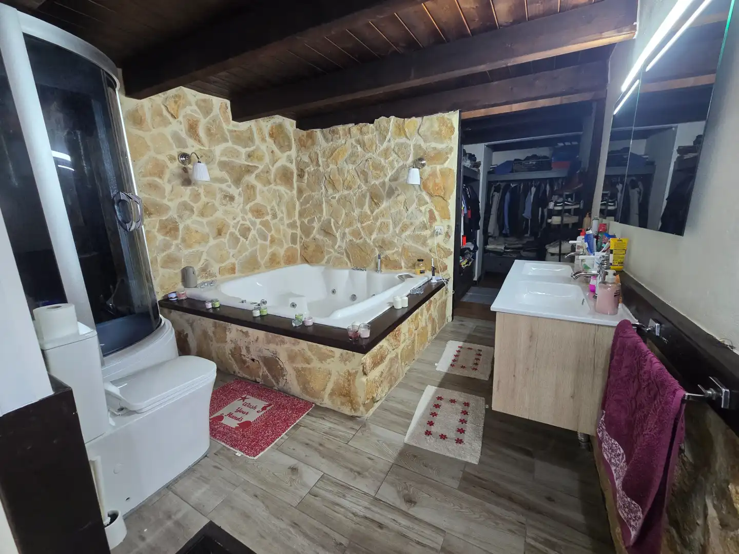 Bany de Casa o xalet en venda en Arona amb Aire condicionat, Jardí privat i Parquet