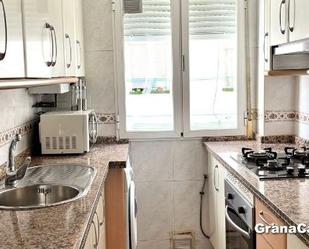 Kitchen of Flat to rent in  Granada Capital  with Air Conditioner, Heating and Furnished