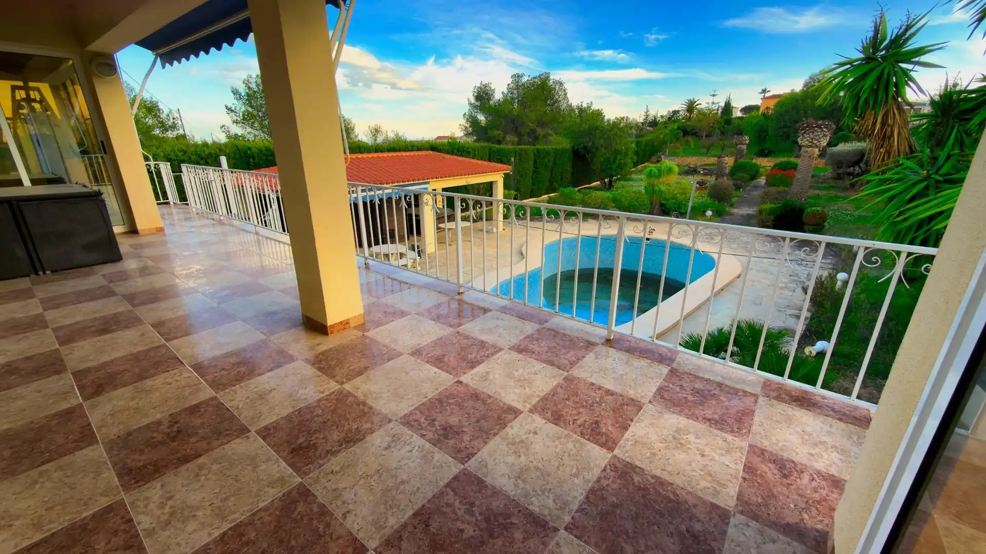 Terraza de Casa o chalet en venta en La Nucia con Aire acondicionado, Jardín privado y Terraza