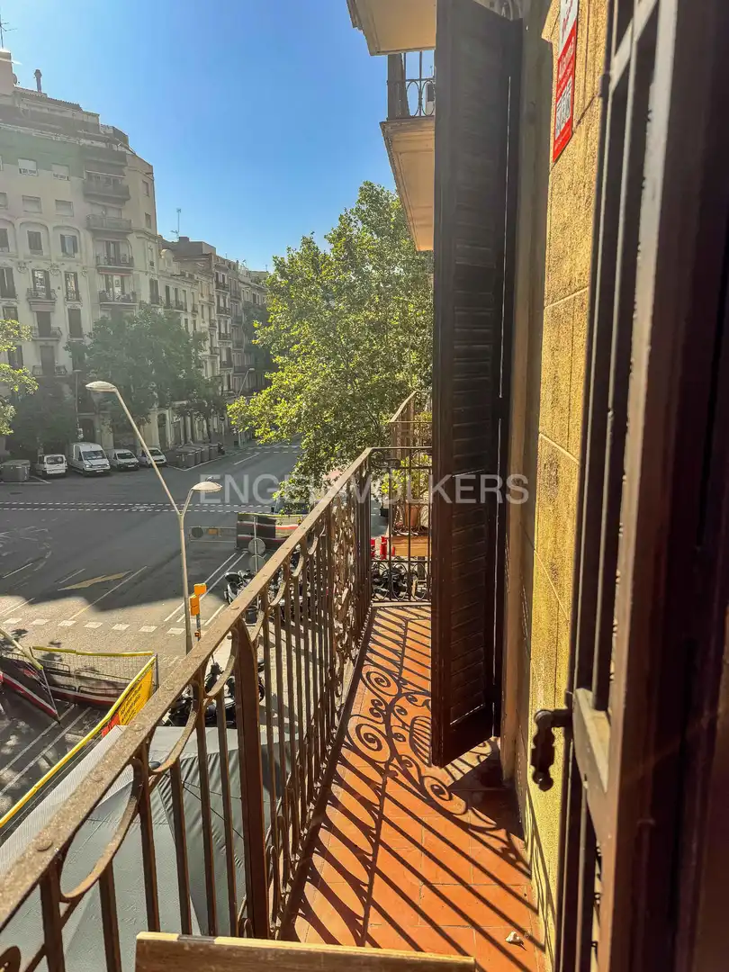 Vista exterior de Pis de lloguer en Barcelona amb Aire condicionat, Calefacció i Terrassa