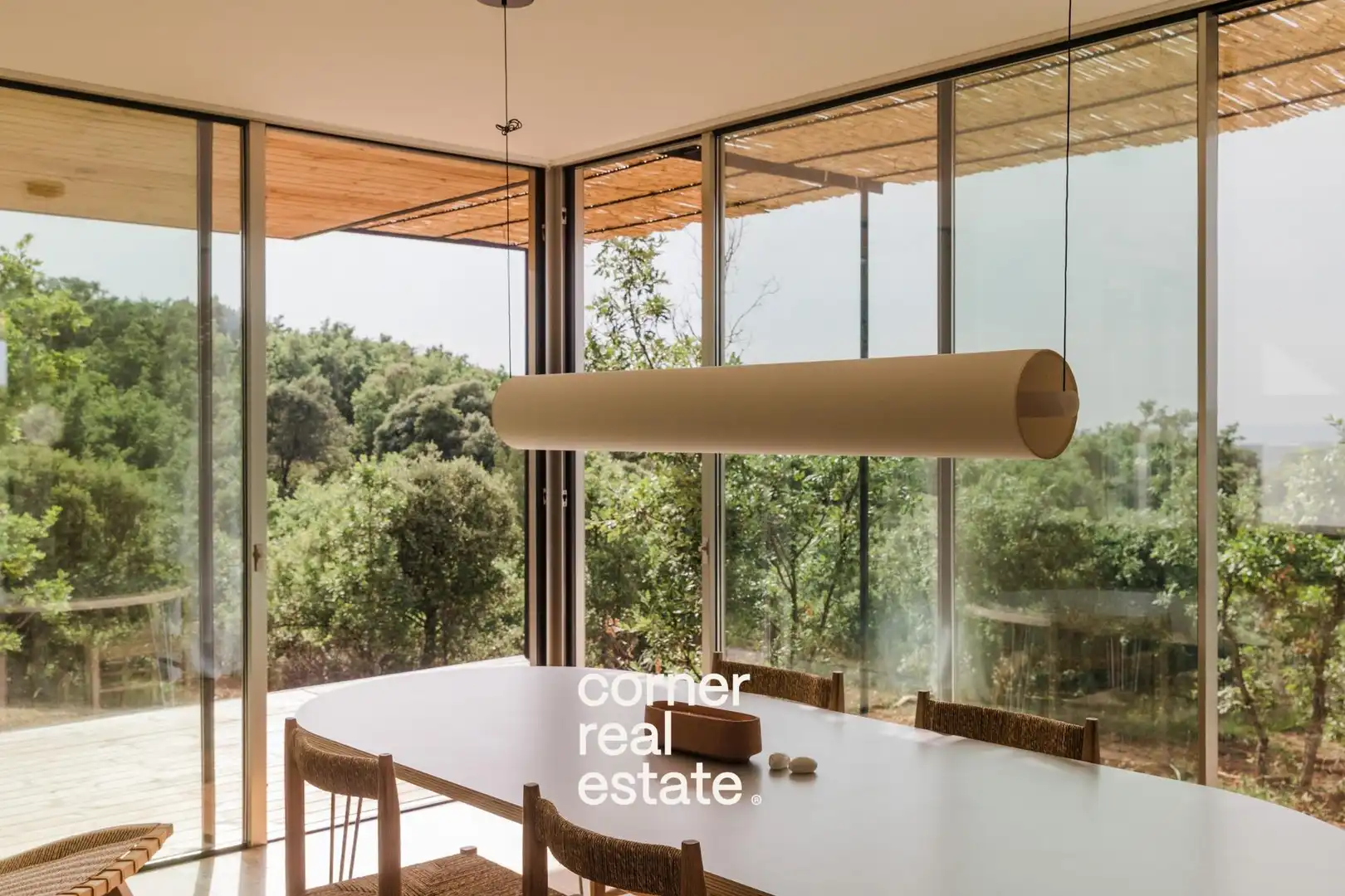 Dining room of Houses for sale in Sant Cugat del Vallès  with Air Conditioner, Heating and Private garden