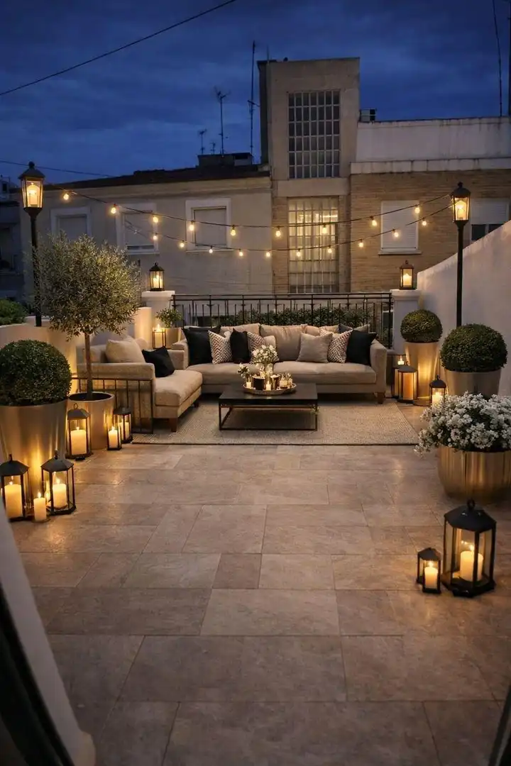 Terrasse von Haus oder Chalet zur Miete in Murcia