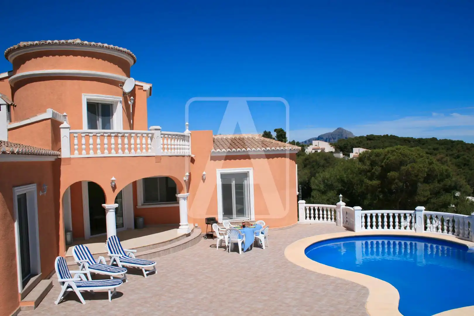 Exterior view of Houses for sale in Jávea / Xàbia  with Air Conditioner, Heating and Private garden