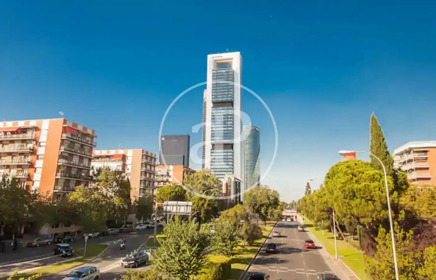 Vista exterior de Pis de lloguer en Madrid amb Aire condicionat, Calefacció i Moblat