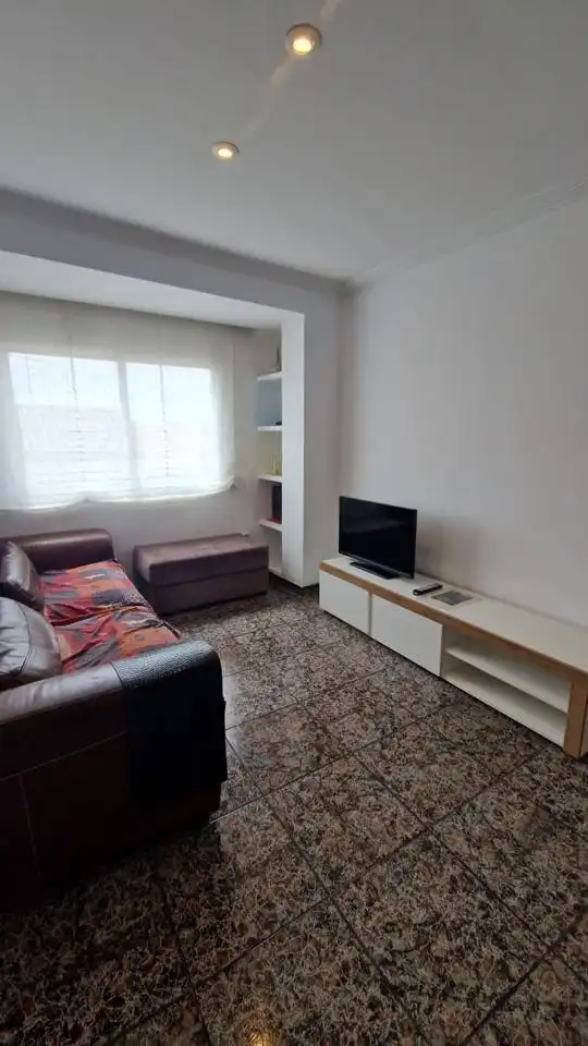 Living room of Flat for rent in Moncada  with Air Conditioner and Furnished