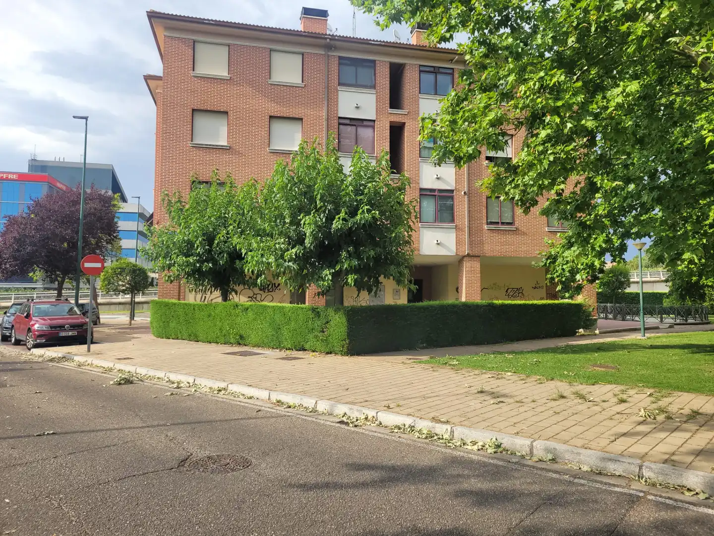 Vista exterior de Pis en venda en Valladolid amb Terrassa i Traster