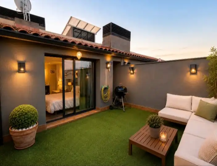 Terraza de Ático en venta en Terrassa con Calefacción, Terraza y Balcón