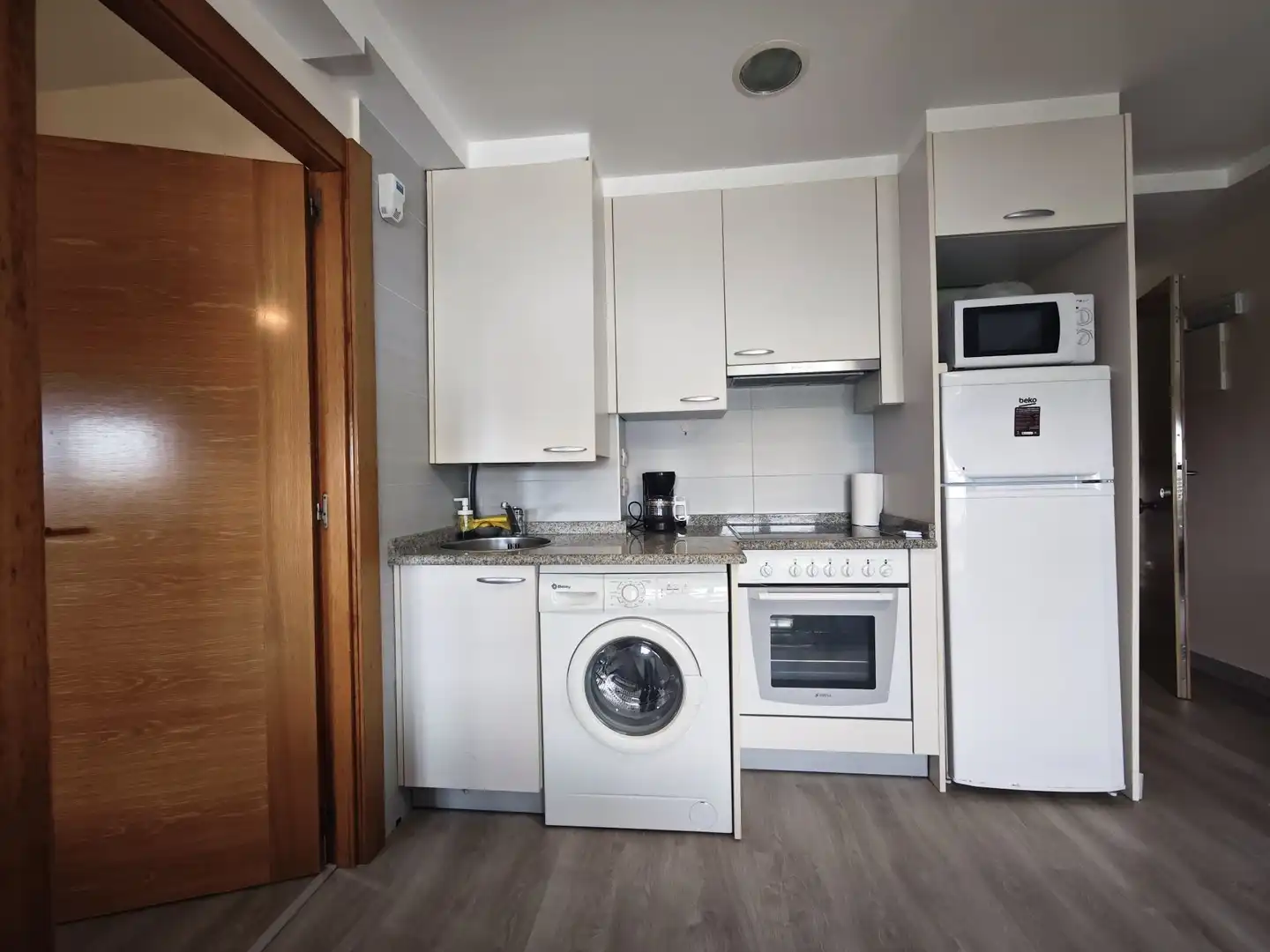Kitchen of Flat for sale in Llanes  with Heating, Storage room and Furnished