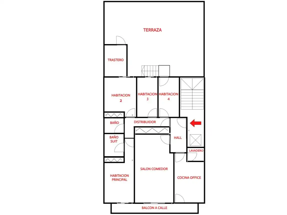Piso en venta en L'Hospitalet de Llobregat con Aire acondicionado, Terraza y Balcón
