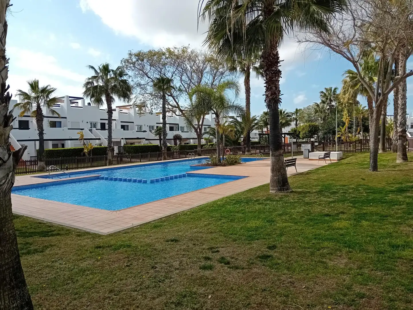 Piscina de Planta baixa en venda en Alhama de Murcia amb Aire condicionat, Calefacció i Jardí privat
