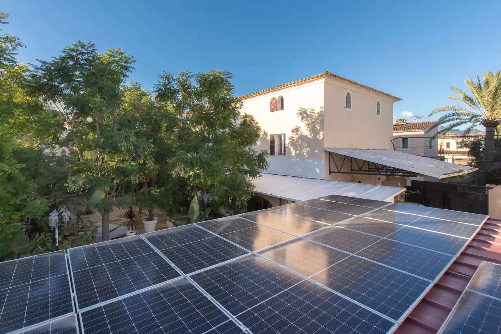 Vista exterior de Casa o chalet en venta en  Palma de Mallorca con Aire acondicionado, Terraza y Amueblado