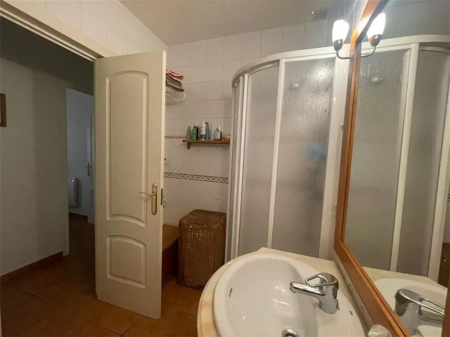 Bany de Casa adosada en venda en Alía amb Aire condicionat, Traster i Forn
