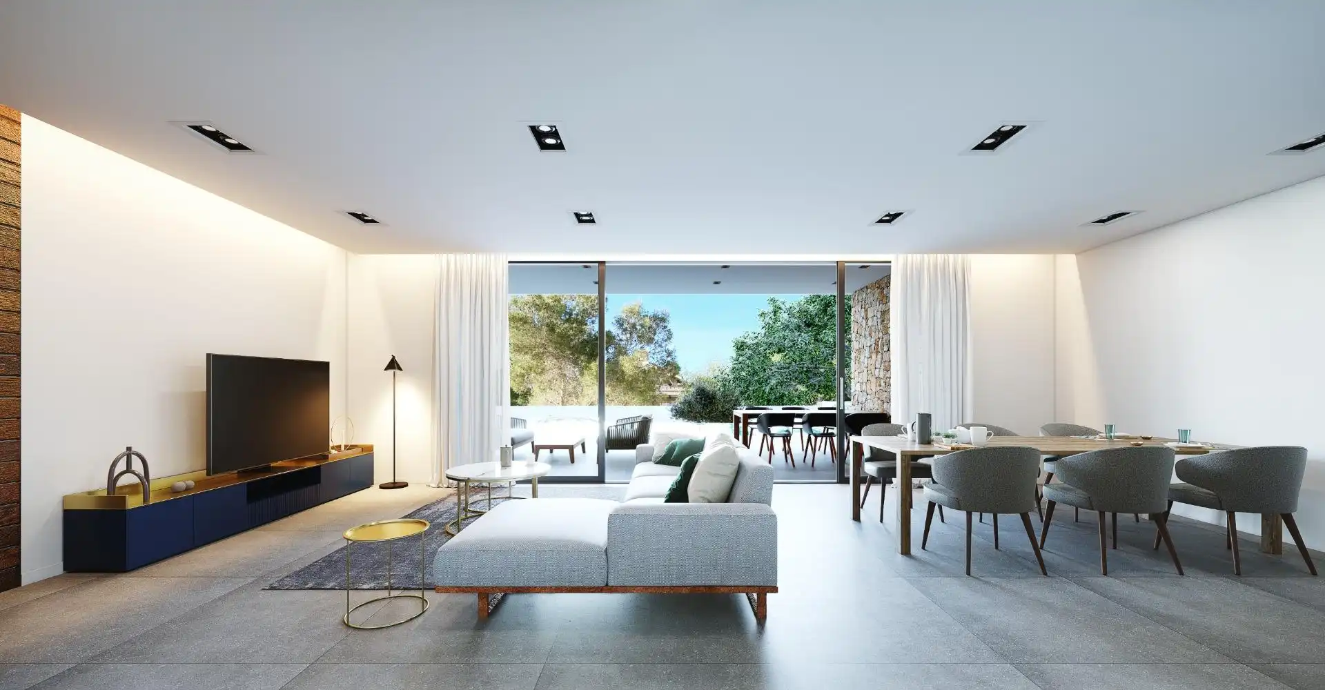 Sala d'estar de Casa o xalet en venda en Pilar de la Horadada amb Piscina