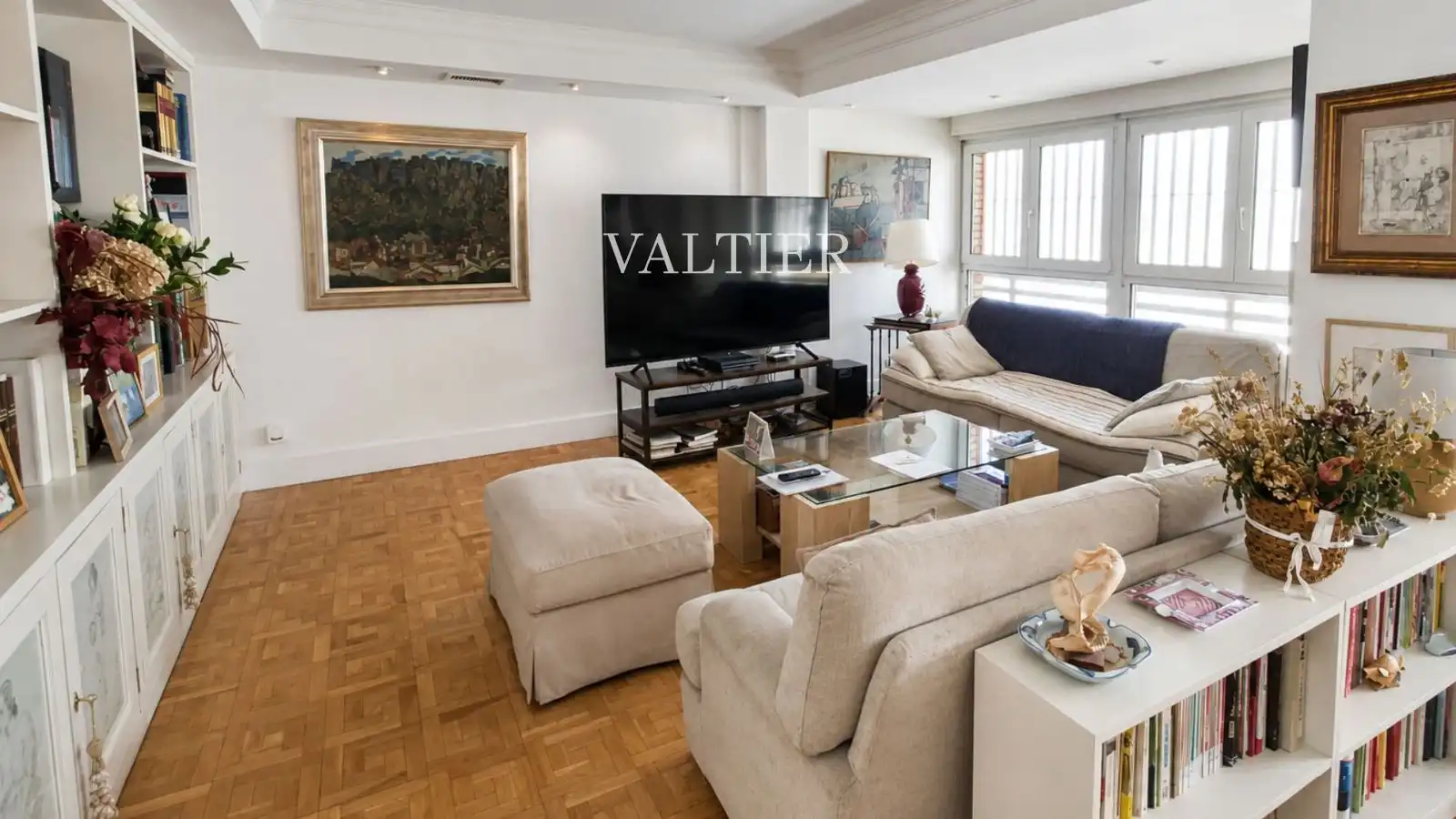 Sala de estar de Piso en venta en Madrid con Aire acondicionado, Calefacción y Terraza