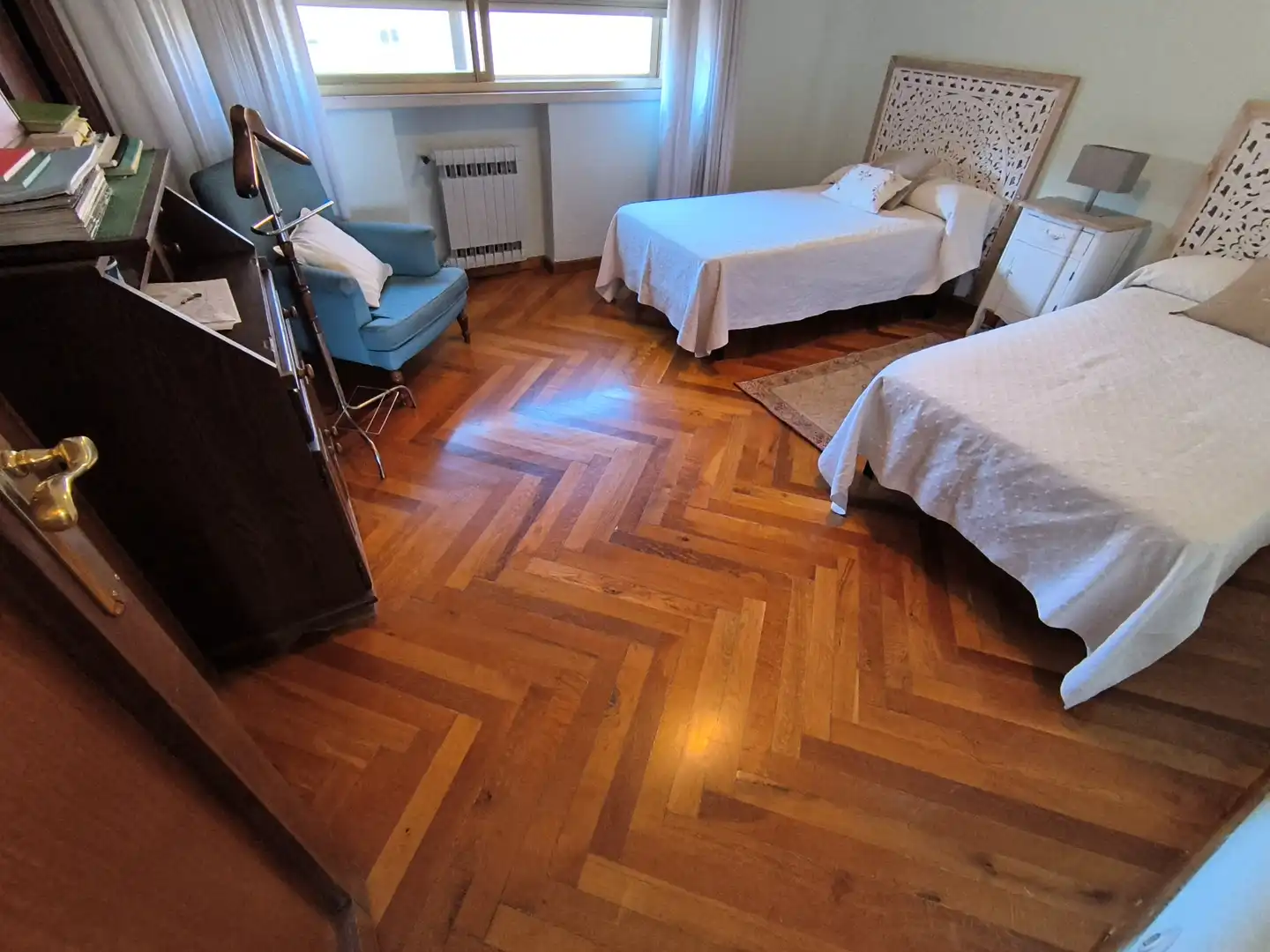 Schlafzimmer von Wohnung zum Verkauf in Palencia mit Heizung, Terrasse und Ofen