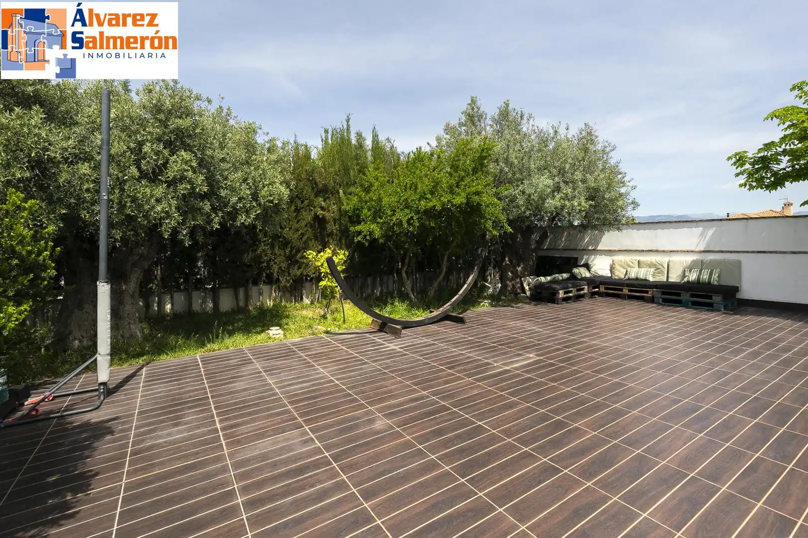 Terraza de Casa o chalet en venta en La Zubia con Aire acondicionado, Calefacción y Jardín privado