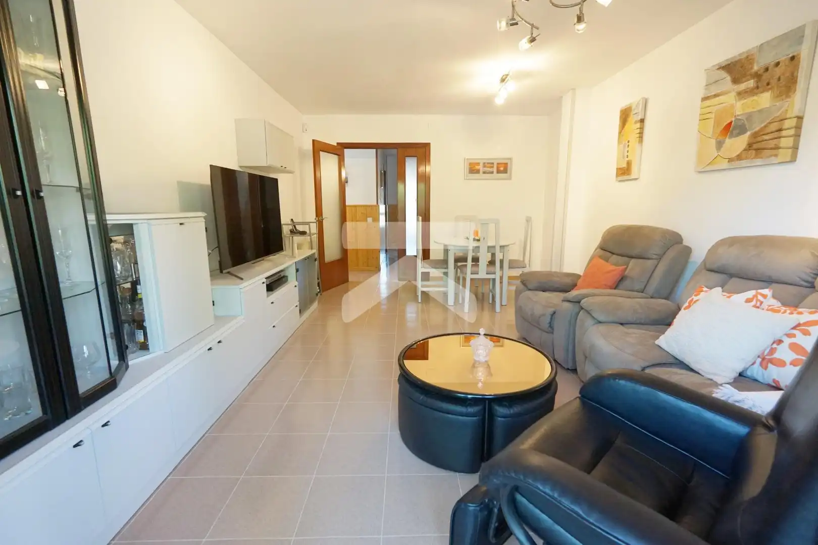 Sala de estar de Piso en venta en Tarragona con Aire acondicionado, Calefacción y Balcón