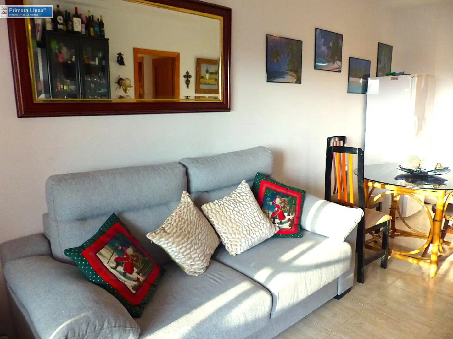 Sala de estar de Apartamento en venta en Cartagena con Aire acondicionado, Terraza y Balcón
