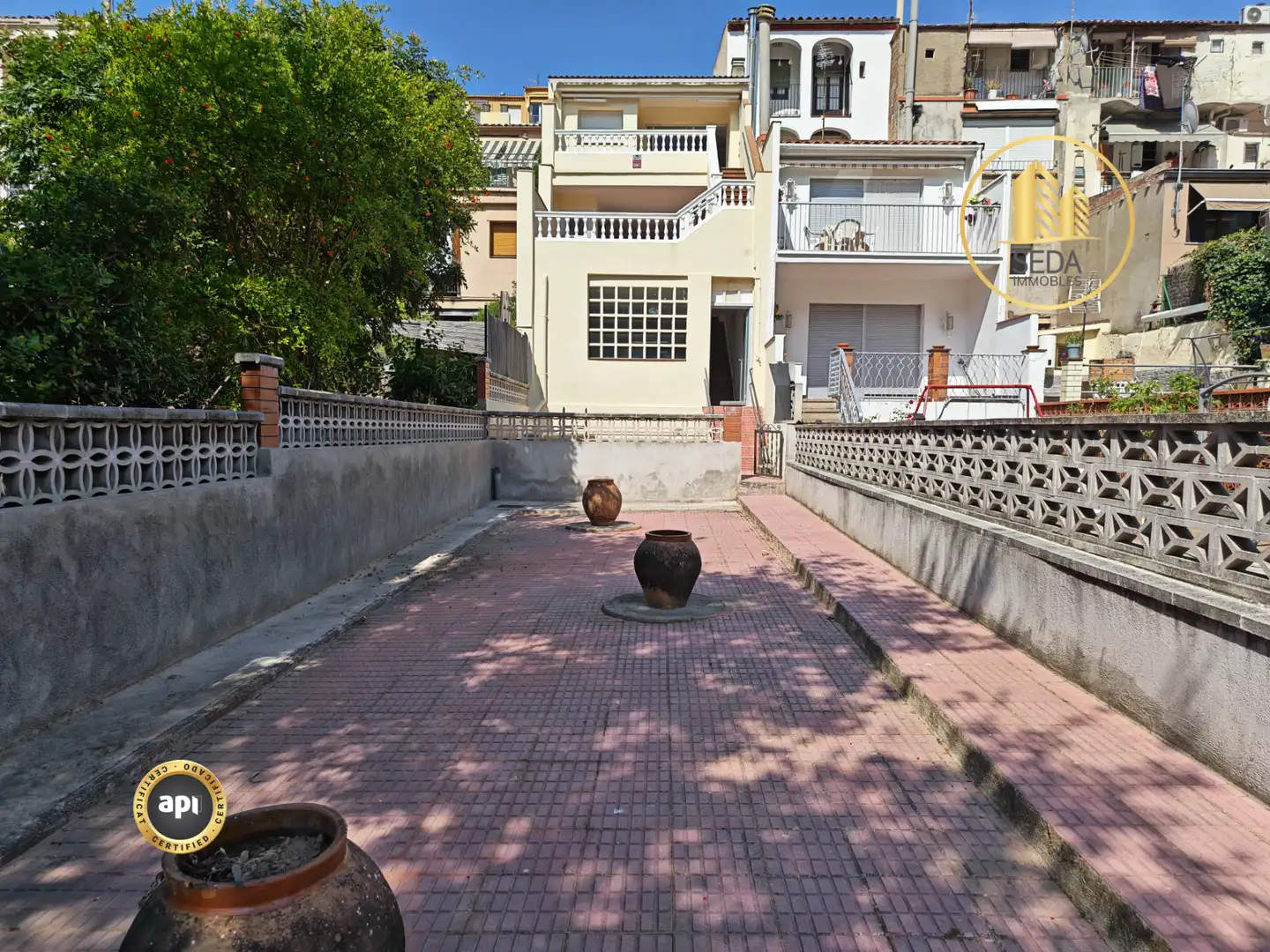 Vista exterior de Casa adosada en venta en Monistrol de Montserrat con Aire acondicionado, Calefacción y Terraza