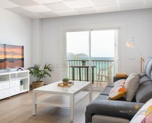 Sala d'estar de Apartament de lloguer en Santa Margalida amb Aire condicionat i Balcó