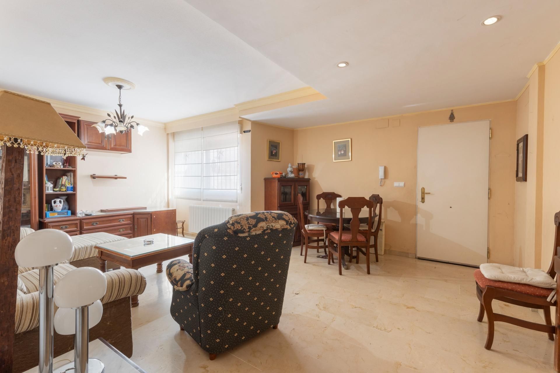 Living room of Single-family semi-detached for sale in Vegas del Genil  with Heating