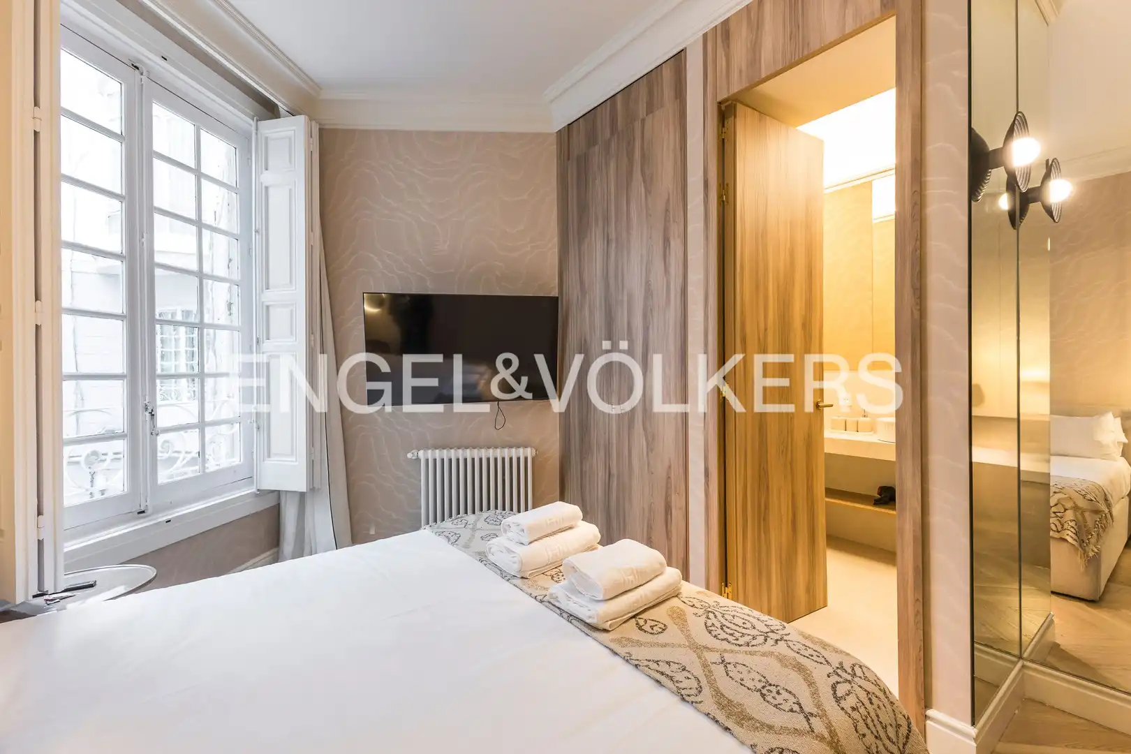 Habitación de Apartamento de alquiler en Rivas-Vaciamadrid con Aire acondicionado, Calefacción y Amueblado