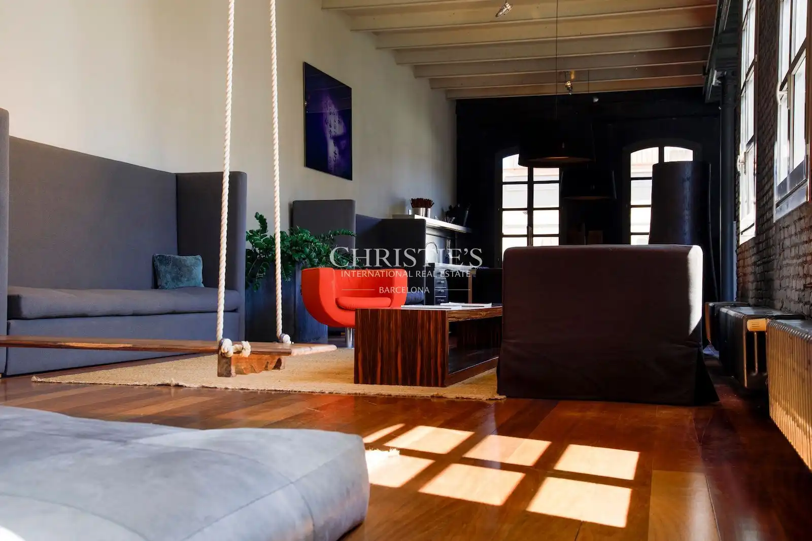 Wohnzimmer von Dachboden zur Miete in Eixample