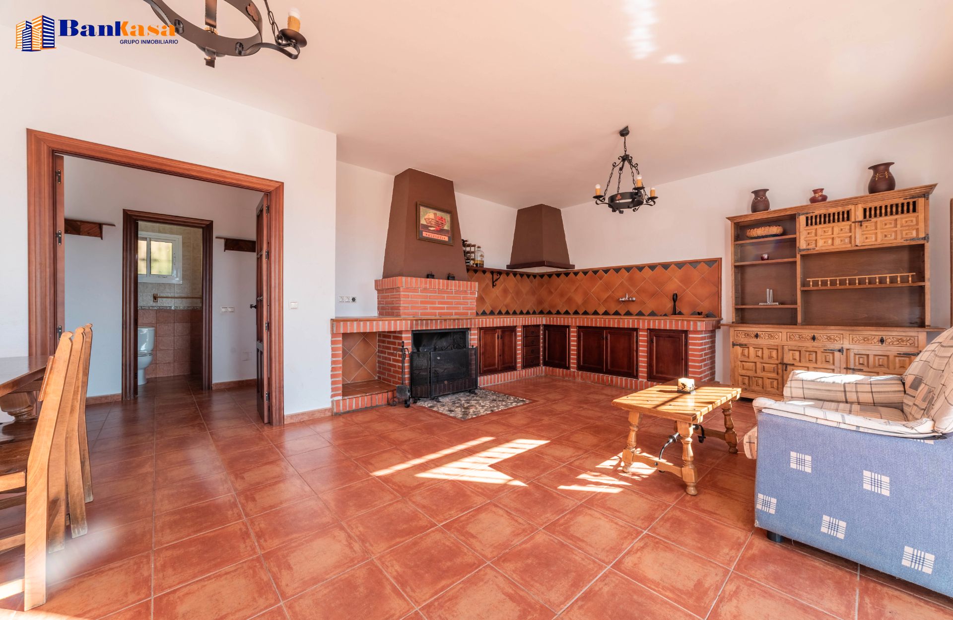 Living room of House or chalet for sale in Casabermeja  with Private garden, Swimming Pool and Furnished