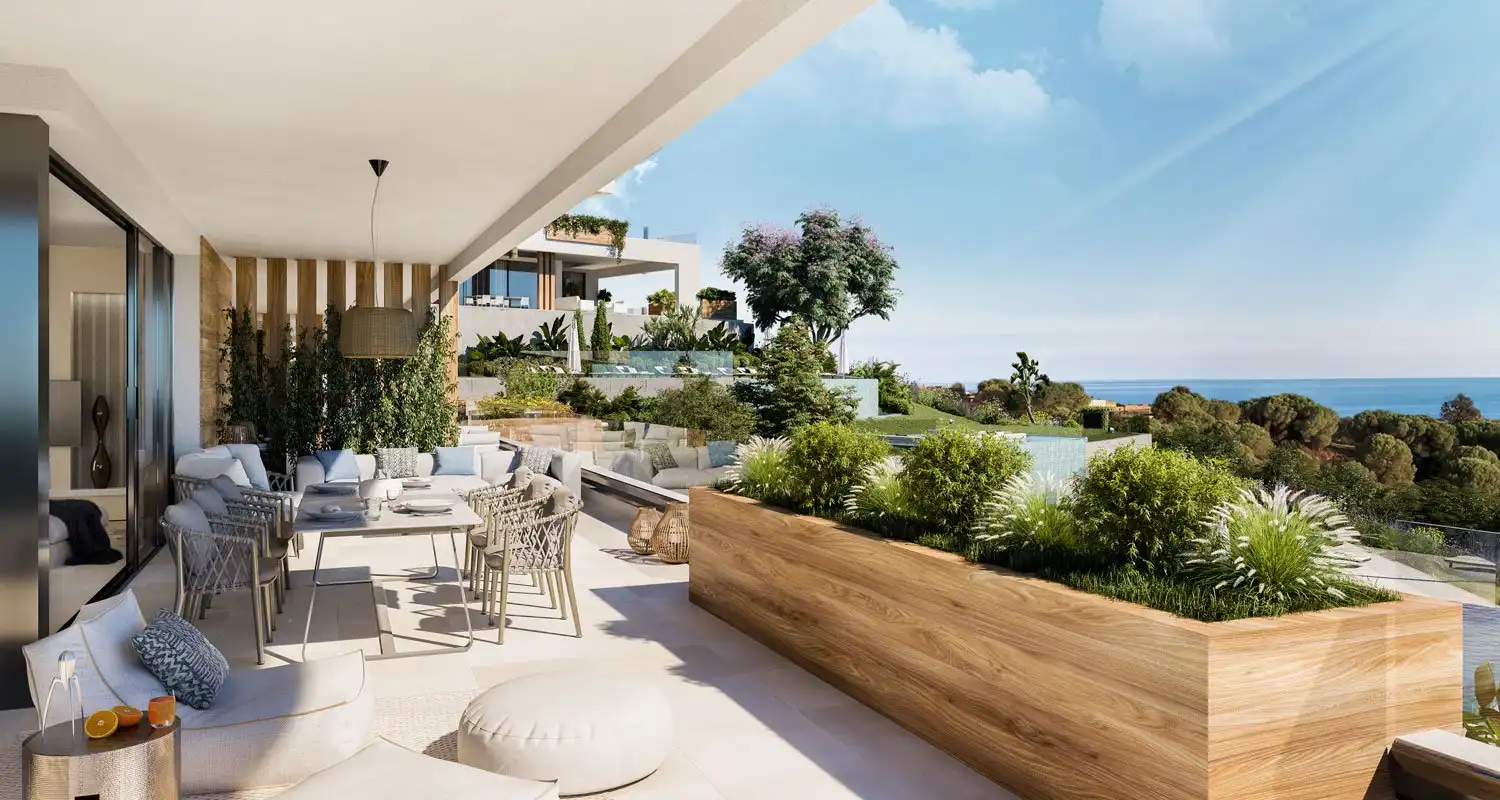 Apartment with garden for sale in Elviria - Cabopino, imagen 4