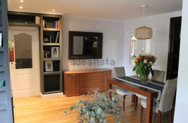 Dining room of Flat to rent in  Madrid Capital  with Air Conditioner, Heating and Parquet flooring