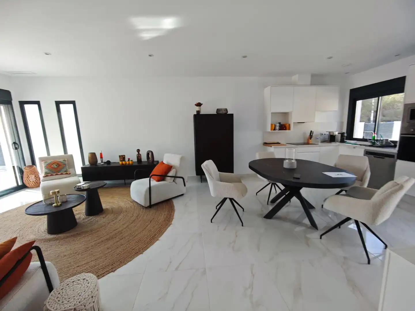 Sala de estar de Casa o chalet en venta en Pilar de la Horadada con Calefacción, Jardín privado y Terraza