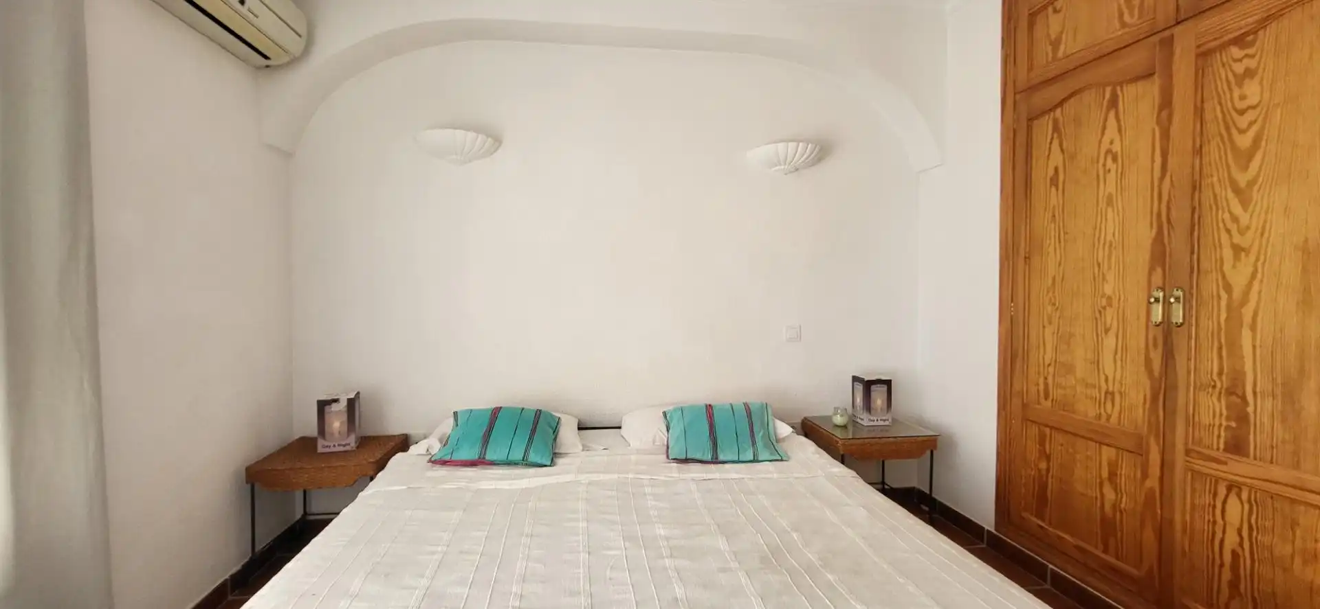 Bedroom of Flat for rent in Marbella  with Air Conditioner, Heating and Terrace