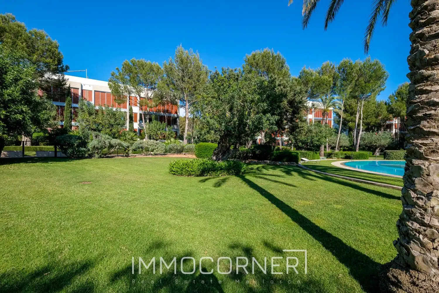 Garden of Attic for rent in Calvià  with Air Conditioner, Private garden and Terrace