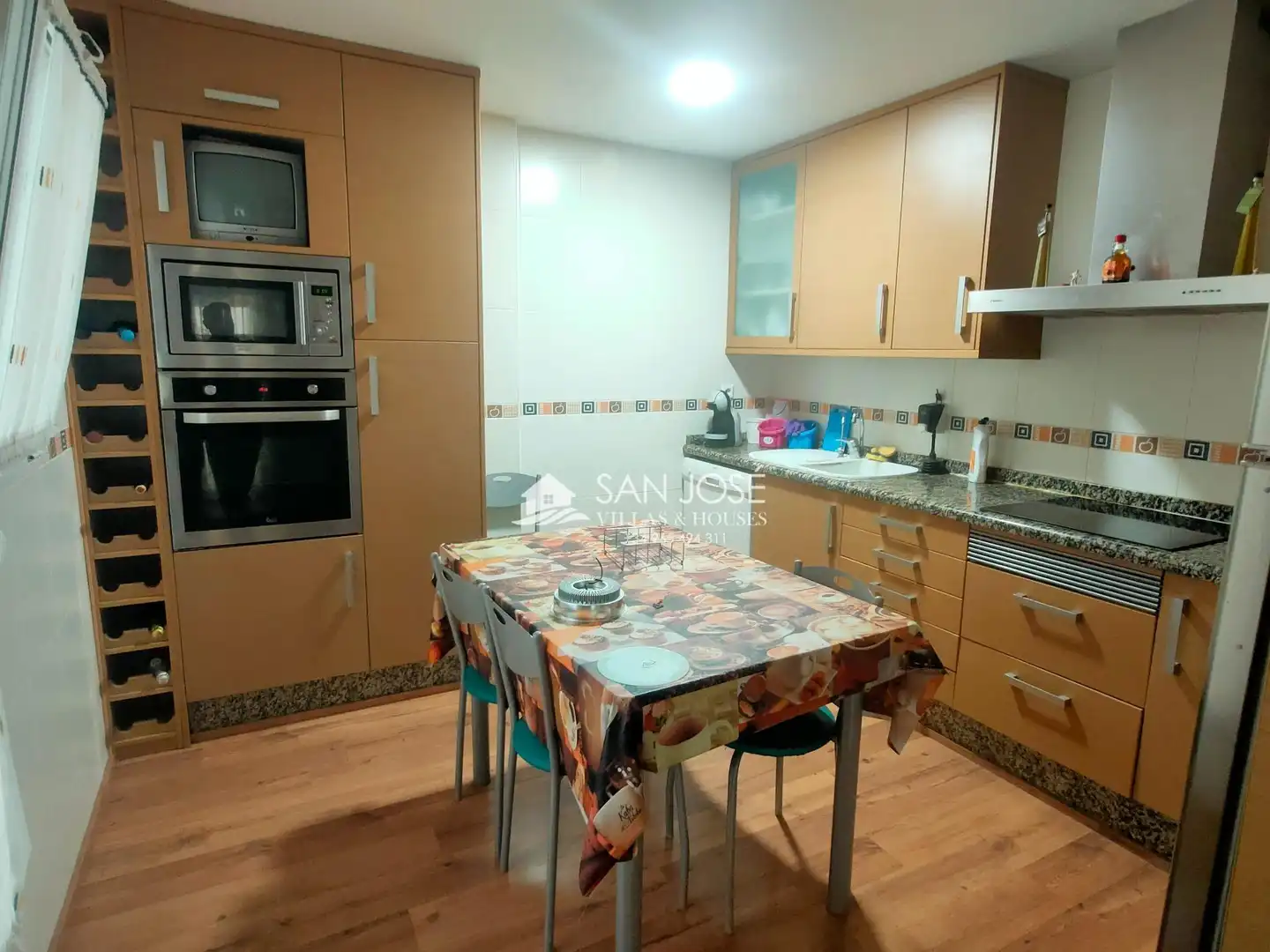 Kitchen of Flat for sale in Aspe  with Air Conditioner, Heating and Terrace