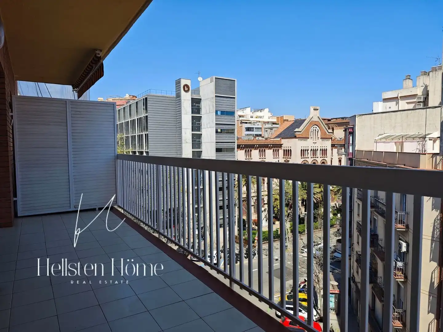 Terraza de Piso de alquiler en Barcelona con Aire acondicionado y Terraza