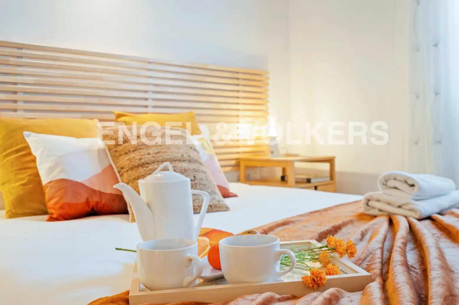 Bedroom of Flat for rent in Barcelona  with Air Conditioner, Heating and Parquet flooring