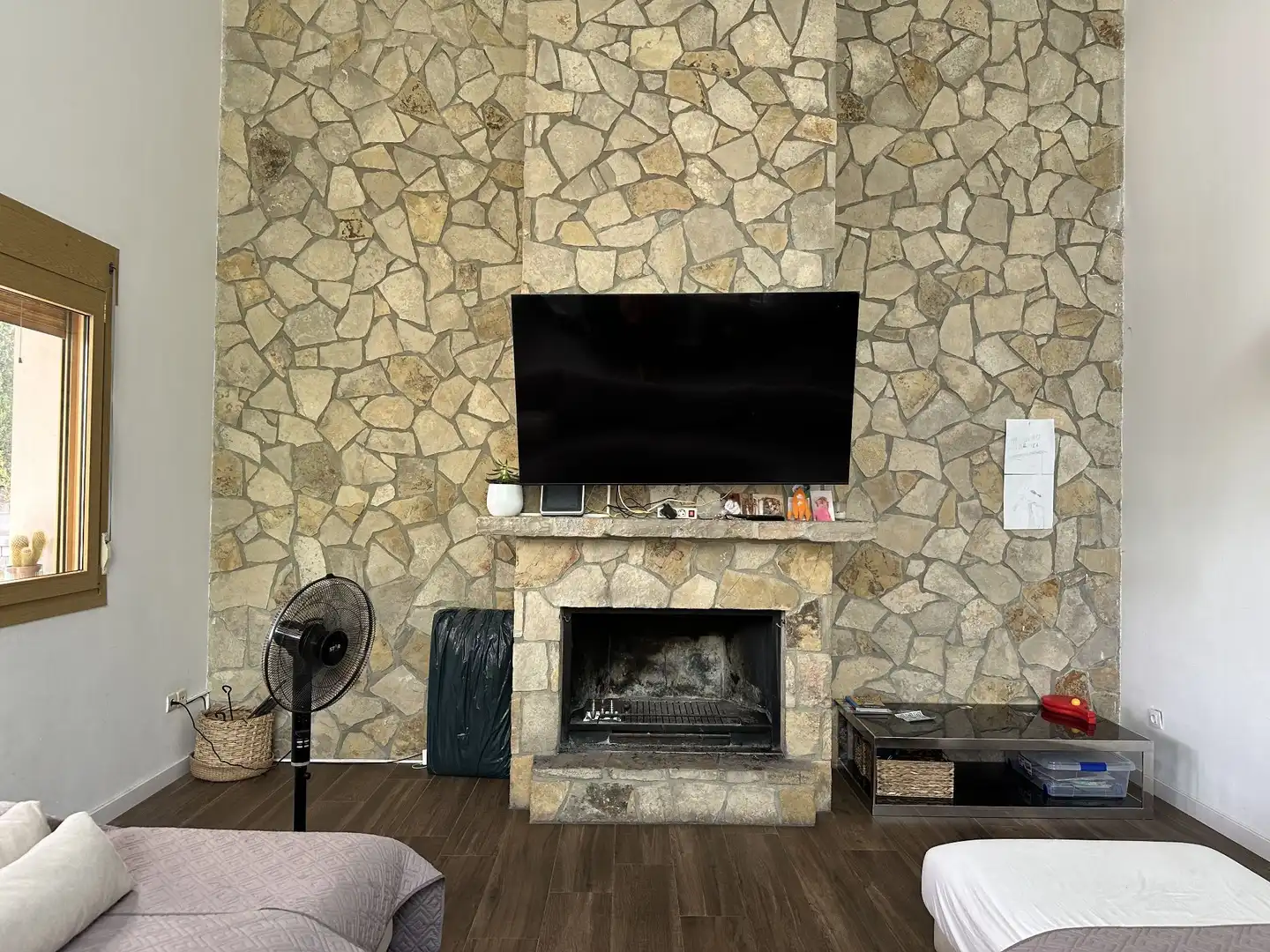 Sala de estar de Casa o chalet en venta en Ontinyent con Calefacción, Jardín privado y Piscina