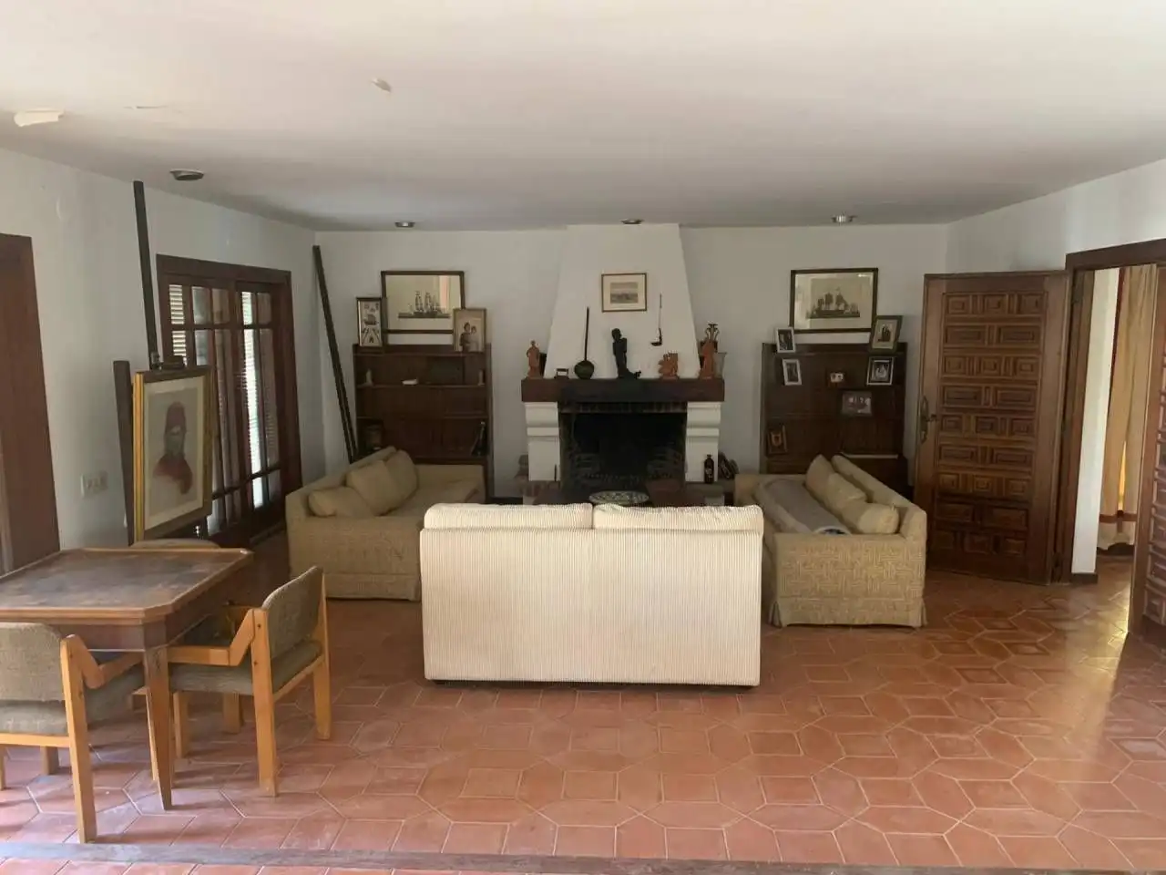 Sala d'estar de Casa o xalet en venda en Sueca amb Calefacció, Jardí privat i Terrassa