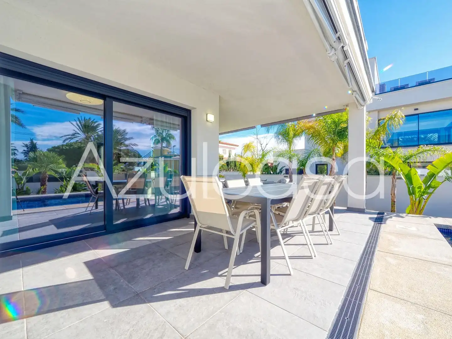 Terraza de Casa o chalet en venta en Sant Joan d'Alacant con Aire acondicionado, Terraza y Piscina