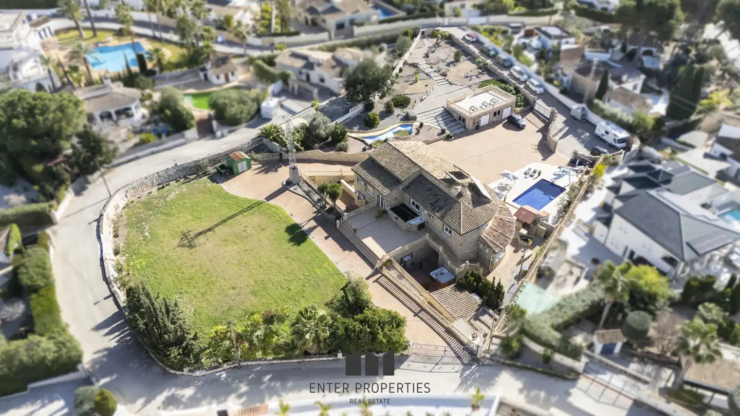 Vista exterior de Piso en venta en Moraira con Aire acondicionado, Calefacción y Piscina