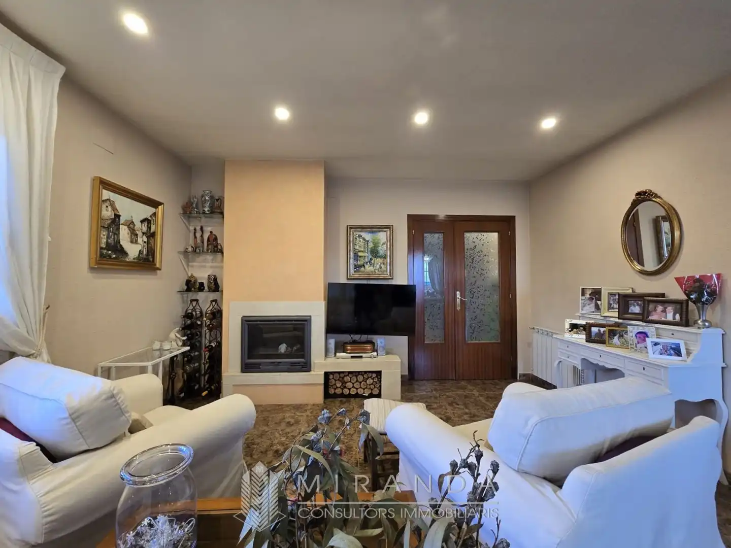 Sala d'estar de Casa o xalet en venda en Cànoves I Samalús amb Aire condicionat, Calefacció i Terrassa