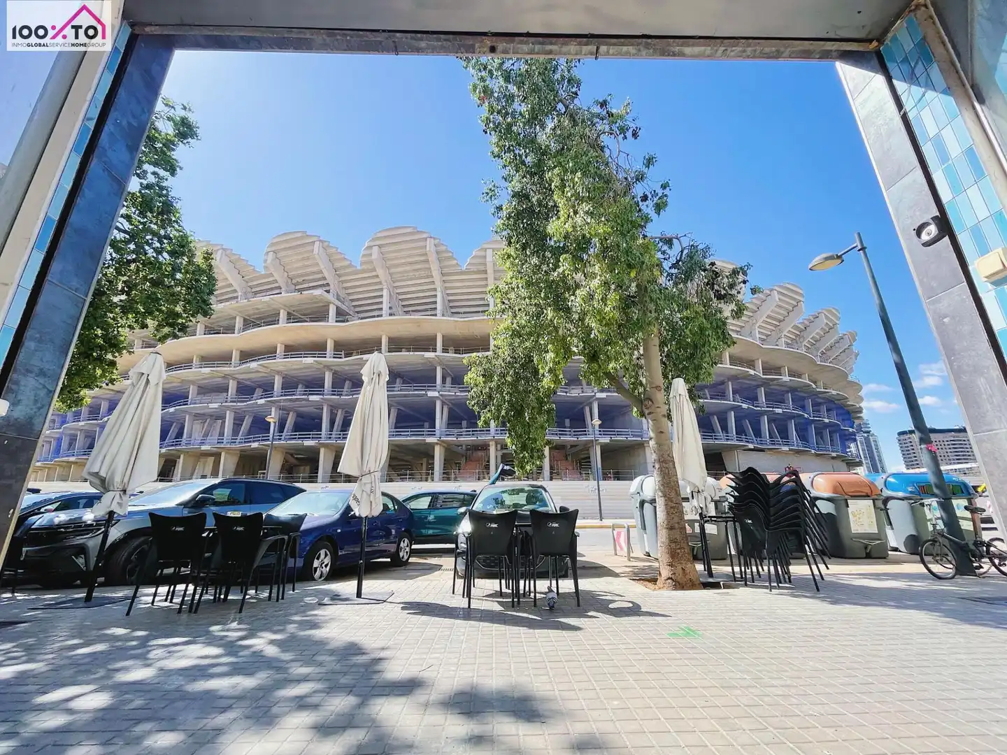 Exterior view of Commercial properties for rent in Valencia