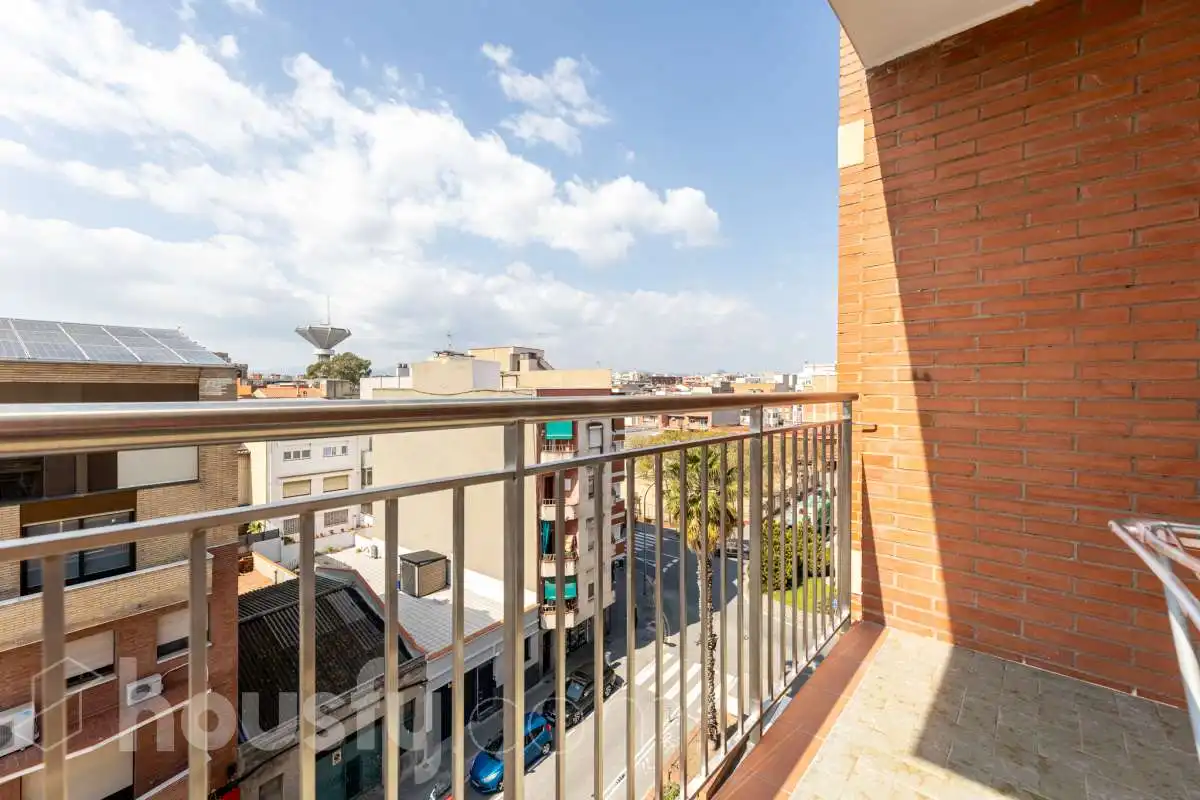 Terrasse von Wohnung zum Verkauf in El Prat de Llobregat mit Klimaanlage, Terrasse und Balkon