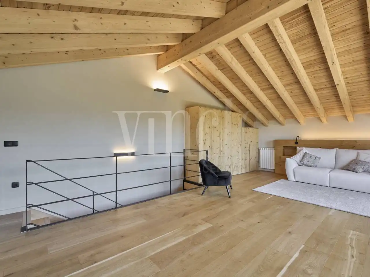 Sala de estar de Casa o chalet en venta en Guils de Cerdanya con Calefacción, Jardín privado y Parquet